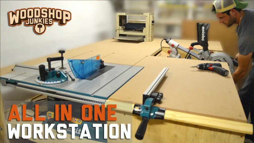 Woodshop Junkies All-In-One Workbench