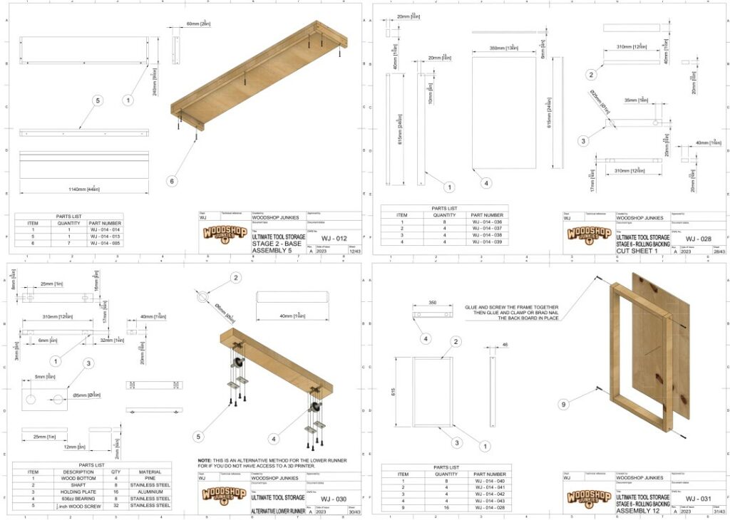 Ultimate DIY Tool Storage For Small Workshops Plans   Ultimate Tool Storage Plans Example Medium 1024x730 