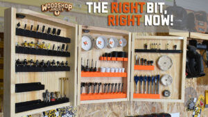 DIY| Workshop Bit Storage Cabinet
