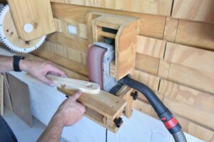 Maximize A Handheld Belt Sander- Belt Sander Holder