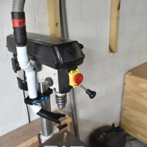3D Printed Drill Press Dust Collection System